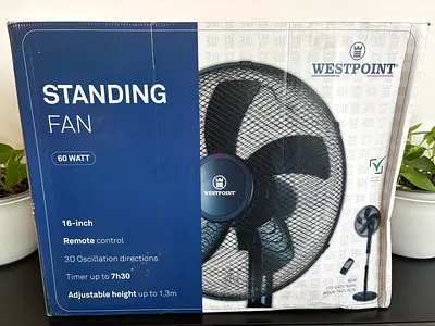 Stand Fan with Remote Control