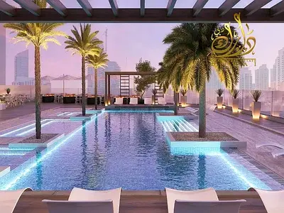 20% DISCOUNT/1% MONTHLY/FULLY FURNISHED/POOL VIEW