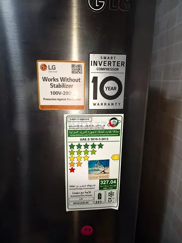 LG Refrigerator Double Door