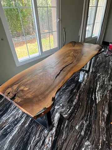 Wooden dinning table