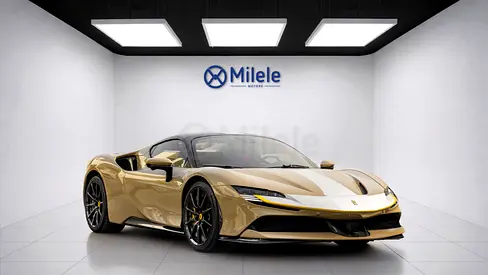 SF90 SPIDER ASSETTO FIORANO (BEIGE WRAPPED) | 1-YEAR WARRANTY + SERVICE | IN-HOUSE FINANCING