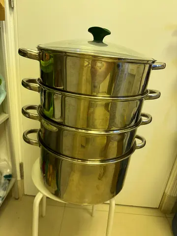 Stainless steel steamer 30cm