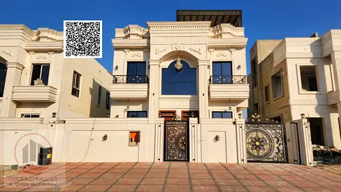 للبيع فيلا بعجمان الحليو  شامل رسوم التسجيل 5 غرف ماستر مجلس وصالة وغرفة خدامة تمليك حر لجميع الجنسيات وأمكانية التمويل البنكي