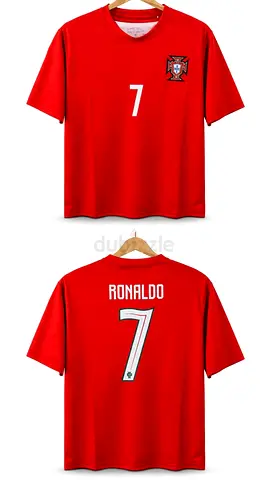 Football Shirt Portugal Ronaldo #7 Home Football Jersey - Size Not Specified