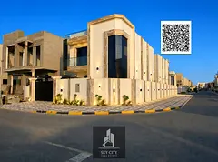 Corner villa for sale in Al Zahia