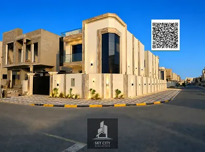 Corner villa for sale in Al Zahia