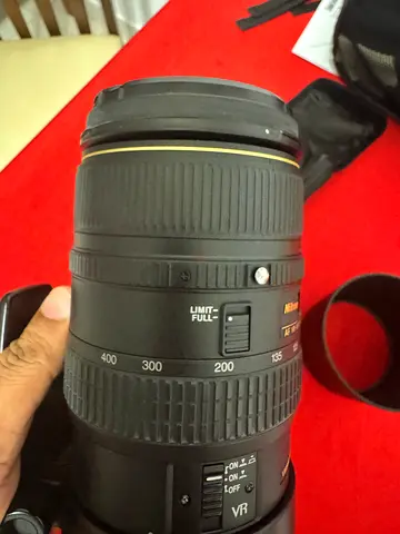 Nikon AF-S 80-400mm VR Telephoto Zoom Lens (FX/DX) - Good Condition for sale