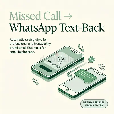 Missed Call WhatsApp Text-Back - Meghin Services