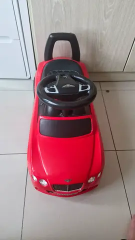 Red Bentley ride-on car for toddlers