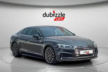 AED 988/month | 2019 Audi A5  | GCC Specs | Ref#491091