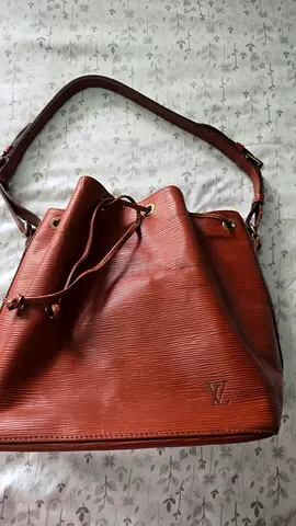 LV Epi Brown Neo Noe Bucket Bag