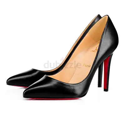 Christian Louboutin Pigalle Follies 100 Nappa Black - Size 37 (Box)