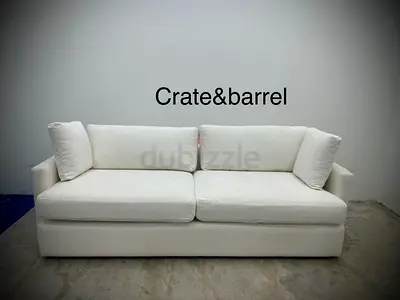 High quality cratebarrel three seater sofa