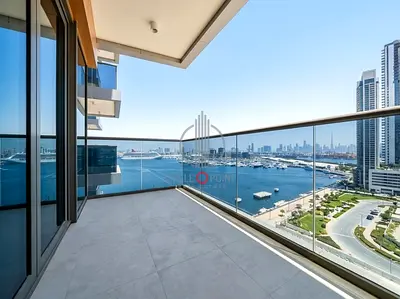 Luxury Waterfront Living | Spacious 1BR | Skyline & Sea Views