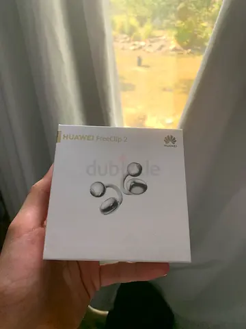 huawei freeclip 2 Earbuds White , Used Like New , Box Accessories.