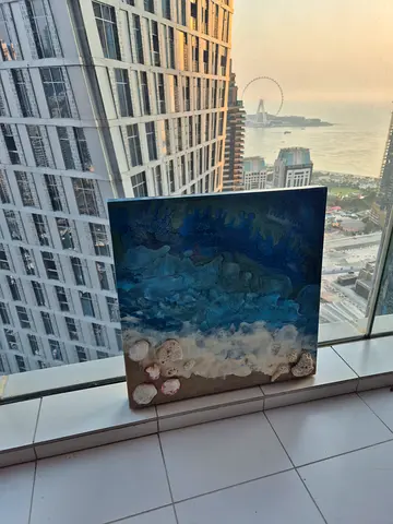 ResinArt painting Free Gift