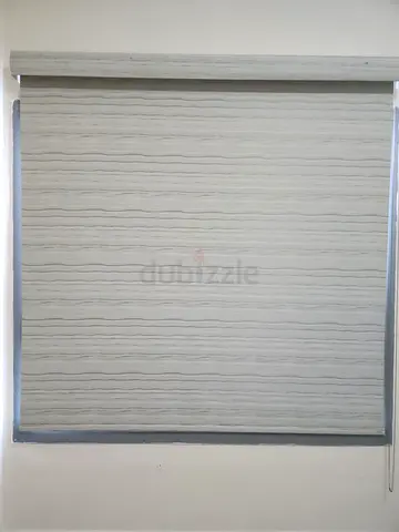 Modern Grey Textured Roller Blind