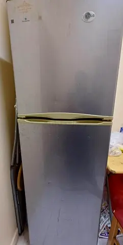 LG Double Door Refrigerator - Silver, Good Working Condition