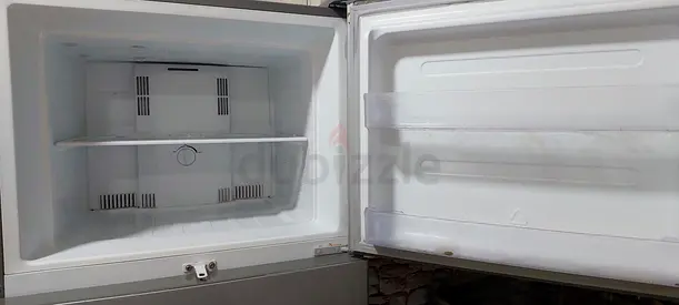 Whirlpool Silver Top Freezer Refrigerator - Good Working Condition