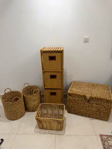 Home Centre storage baskets - 250 aed for all