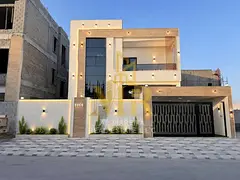 Modern design with a roof terrace, registration fees included, near the mosque, and at a negotiable