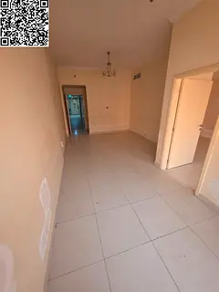 For annual rent in Ajman: 1 bedroom, living room, 2 bathrooms, and a balcony. Located in Al Nuaimiya