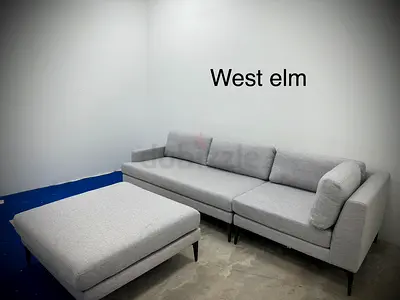 Brand new condition west elm sofa