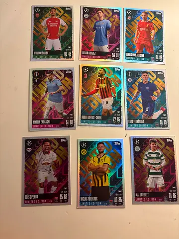 Match attax limited edition