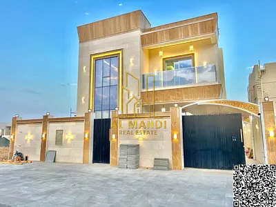 Own your dream villa Modern design , electricity + water included , close to the mosque , negotiable price