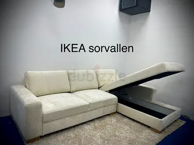 Perfect condition IKEA sorvallen lshape sofa