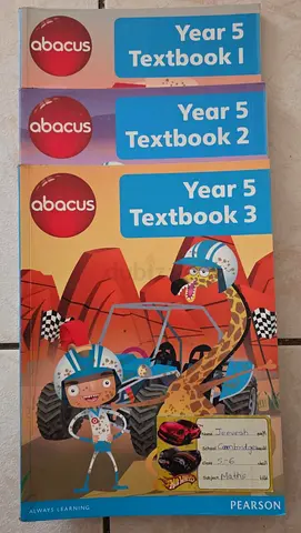Year 5 abacus textbooks for sale
