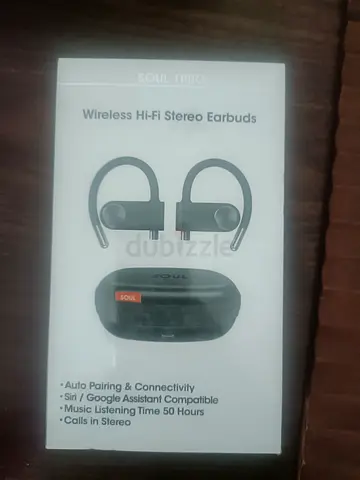 Soul U-Pro Wireless Hi-Fi Stereo Earbuds with Charging Case - Used