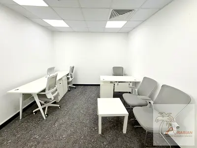 Corporate Offices with Elegant Reception & Lounge Area | Near METRO- SHARAFF DG | Prime Location