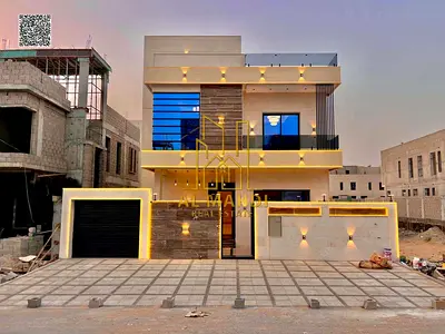 Own your dream villa Modern design with a roof , registration fees included . Close to the mosque and negotiable price