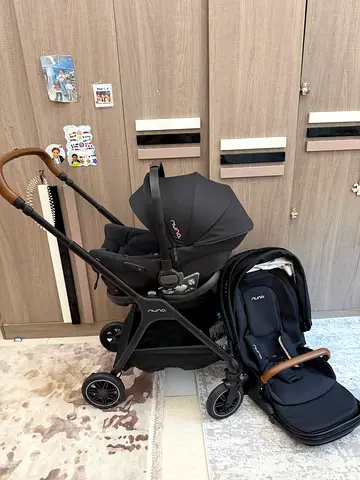 Nuna triv stroller with car seat nuna and adapter