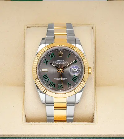 Rolex Datejust 41mm 2026 Wimbledon Dial Full Set Unworn 126333