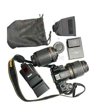 Ultimate Nikon D3100 DSLR Twin-Lens Starter Kit + Lowepro Backpack Flash Bundle + bag