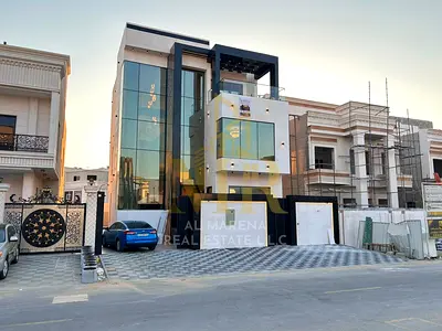 فرصة امتلاك فيلا احلامك تصميم مودرن مع روف و شامل كل شيء قريبة من المسجد و بسعر قابل للتفاوض ( شامل رسوم التسجيل+الماء+الكهرباء+المكيفات )