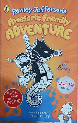 Rowley Jefferson (2 books) + Diary of a Wimpy Kid – 3 Hardcover Books | Excellent Condition