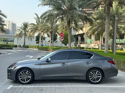 2024 | Infiniti Q50 LUXE  3.0L V6 | GCC | AGENCY warranty Service contract