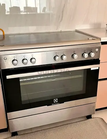 Electrolux Oven Fan 5 Burner Full Gas Cooker Range Size 90cm