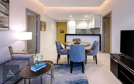 Furnished 1BR | DAMAC Maison Aykon City