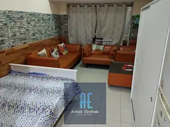 Studio apartment for monthly rent in Al Luluah Towers, Ajman