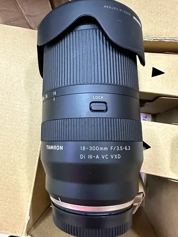Tamron 18-300mm f/3.5-6.3 Di III-A VC VXD (APS-C) Zoom Lens -
