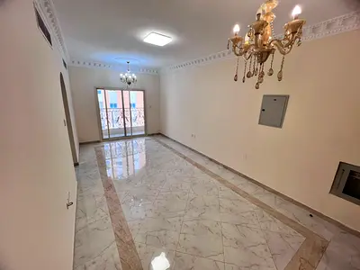 For annual rent in Al Hamidiya 1, Ajman, in a prime location near Ajman Court. Apartment with high-end finishes.