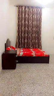 Fully Furnished Master Bedroom Available FOR WORKING COUPLE in Shabiya 11