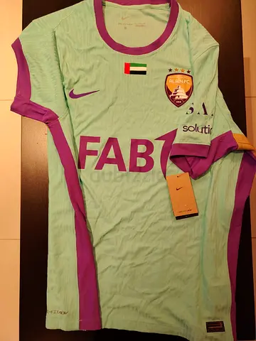 Al Ain FC football club shirts. Green, Sizes L/XL/XXL Available