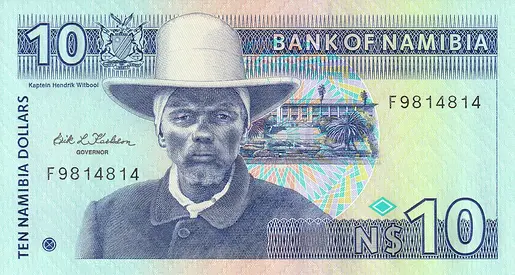 NAMIBIA 10 DOLLARS BANKNOTE 1993