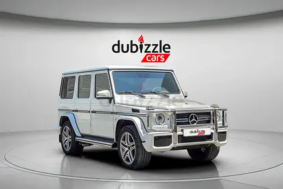 AED 9594/month | 2015 Mercedes-Benz G-Class G 63 AMG | GCC Specs | Ref#490376