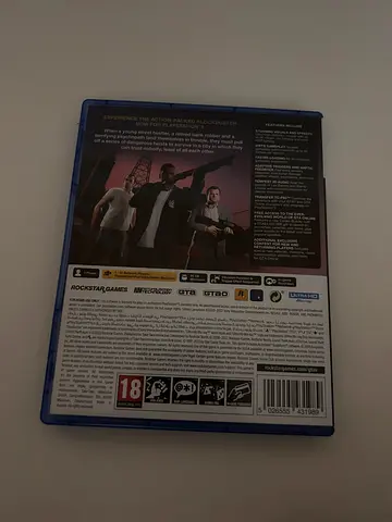 Grand Theft Auto V (PS5) game disc with case - used